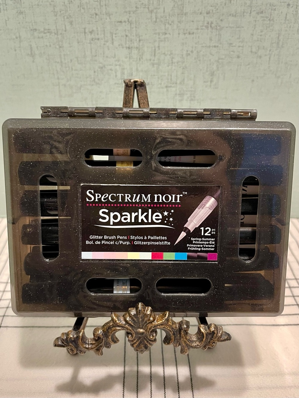Spectrum Noir Sparkle Glitter Brush Pens - Assorted Colors SPRING SUMMER SET HTF
